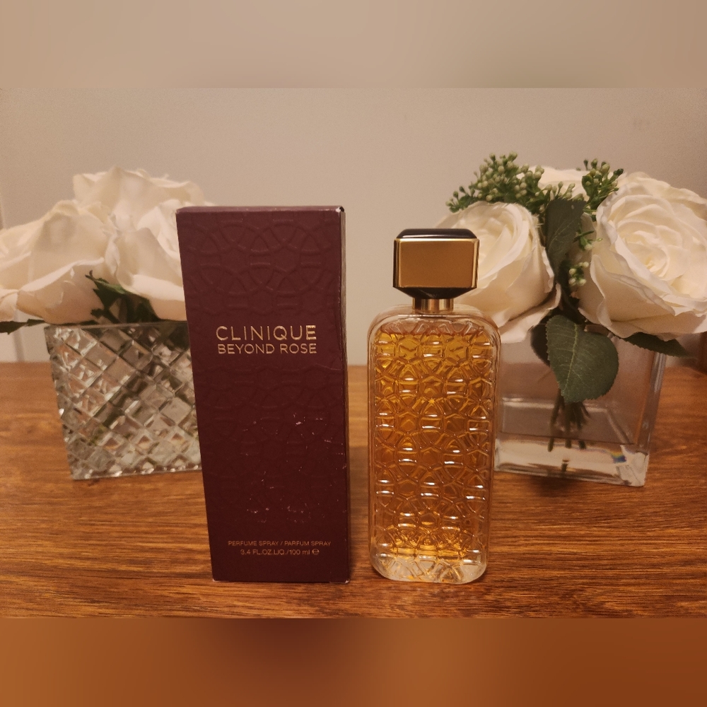 Beyond Rose by Clinique Perfume Spray; 100ml / 3.4 fl.oz.; 99.5% Full